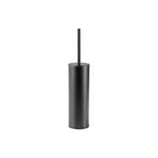 Croscombe Matt Black Toilet Brush and Holder